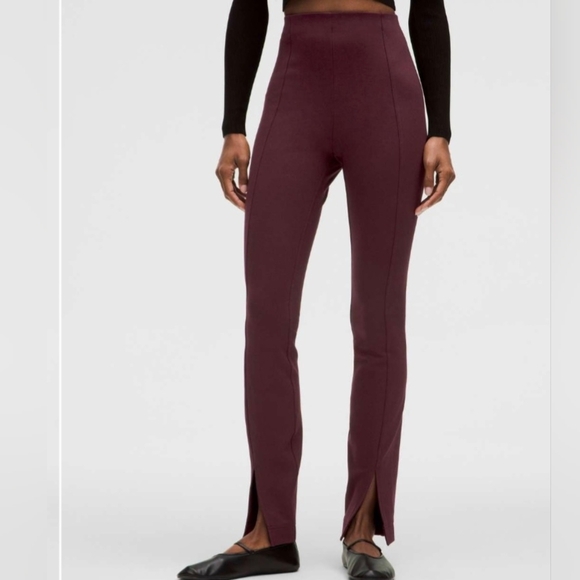 lululemon athletica Pants - Lululemon Stretch Knit High-Rise Pull-On Pants XS Casual Comfty